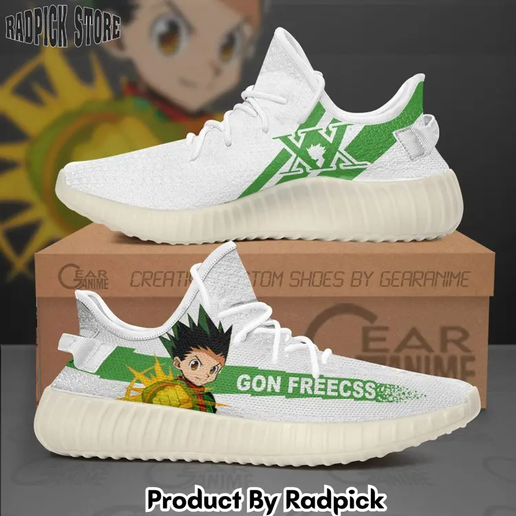 Gon freecss yeezy shoes anime  rp696969